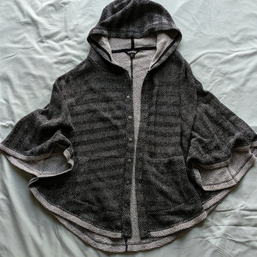 SOLD!!! Lucky Brand Hooded Poncho